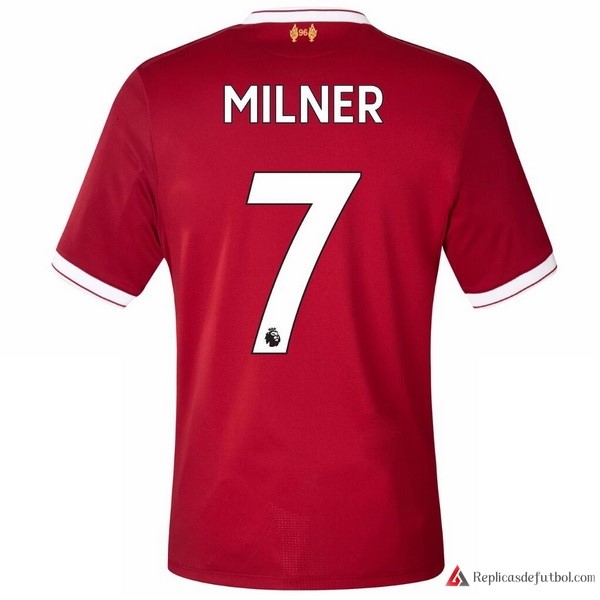 Camiseta Liverpool Primera equipación Milner 2017-2018